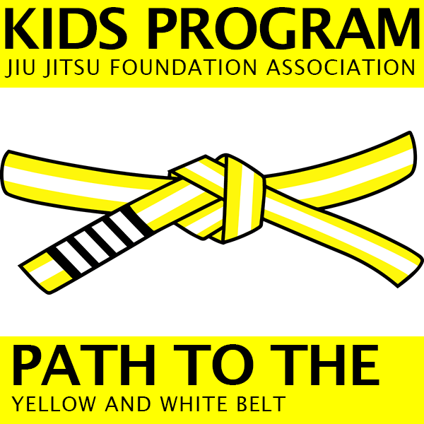 Path To The Yellow And White Belt